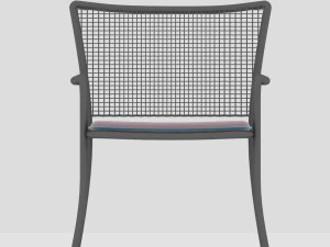 cadeira ao ar livre Modelo 3D
