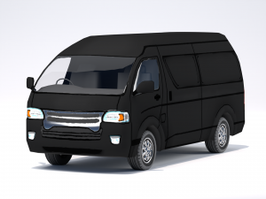Low Poly Stylized Van 3D 모델
