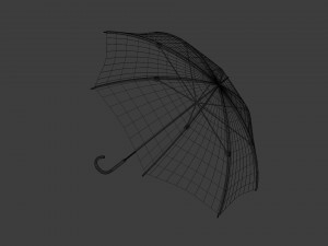 Generic Umbrella 3D 模型