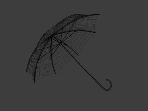 Generic Umbrella 3D Model