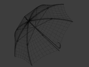 Generic Umbrella 3D Model
