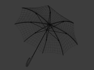 Generic Umbrella 3D Model