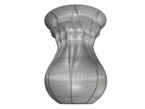 slim waist teacup 3D Model