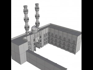 jameh mosque of tabriz 3D मॉडल