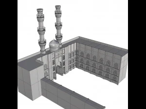 jameh mosque of tabriz 3D Model