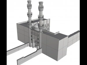 jameh mosque of tabriz 3D Model