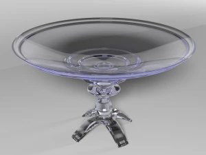 फलों के लिए कांच का फूलदान 3D मॉडल