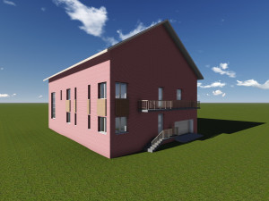 private house 3D Model