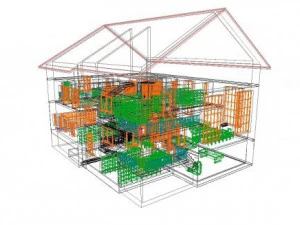 private house 3D Model