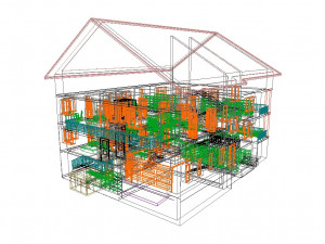 private house 3D Model