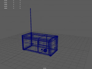 radio 3D Model