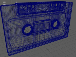 cassette tape 3D Model