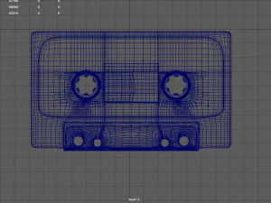 cassette tape 3D Model