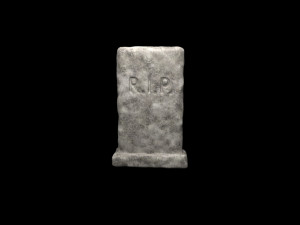 tombstone Model 3D