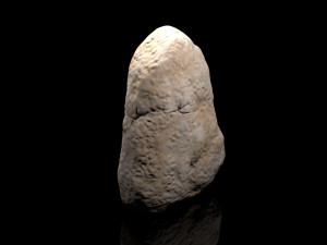 korean historic stone sculpture 3D Model