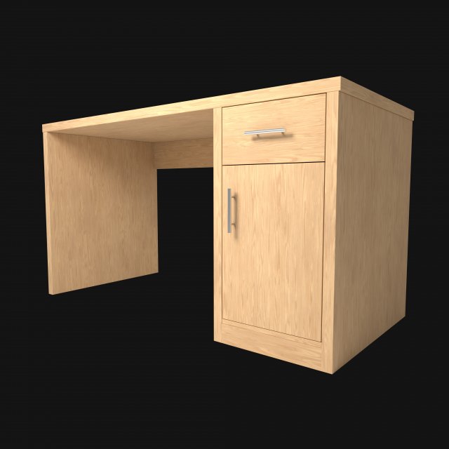 modern office desk 3D मॉडल .c4d .max .obj .3ds .fbx .stl .blend 