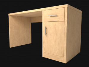 modern office desk 3D 모델