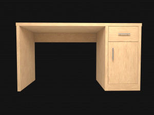 modern office desk 3D मॉडल