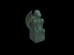 Cthulhu Totem Statue for 3D print Modelo de impresión 3D