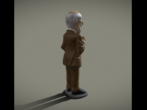 Sigmund Freud Statue 3D print model Modelo de impresión 3D
