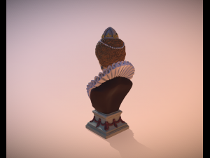 Bust of Elizabeth I of England 3Dプリントモデル