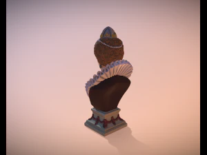 Bust of Elizabeth I of England 3D Print Model