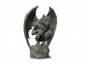 MODELLO 3D DEMONE GARGOYLE Modello di stampa 3D