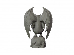 GARGOYLE DEMON 3D MODEL 3D Print Model