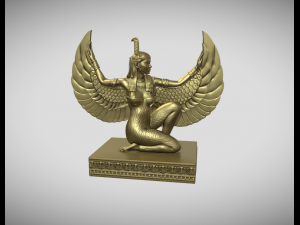 Maat Diosa Egipcia 3D Print Model
