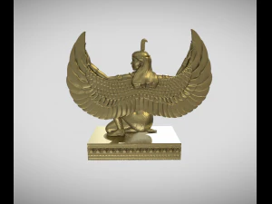 Maat Diosa Egipcia 3D Print Model