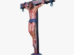 Statue the crucifixion of Christ model for 3D printing 3D प्रिंट मॉडल