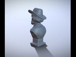Giuseppe Verdi bust 3d printable model 3D Print Model