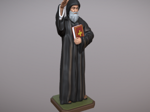 STATUE SAN CHABEL - CHRBEL MAKHLOUF 3D-Druckmodell