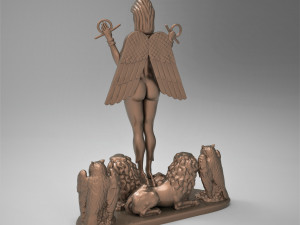 LILITH GODDESS STATUE 3D PRINT MODEL 3D Print Model