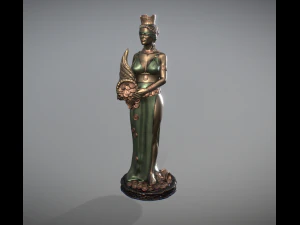 A DEUSA DA FORTUNA Modelo de Impressão 3D