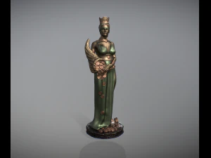 THE GODDESS OF FORTUNE 3D Print Model