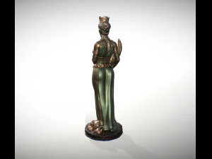 THE GODDESS OF FORTUNE 3D Print Model
