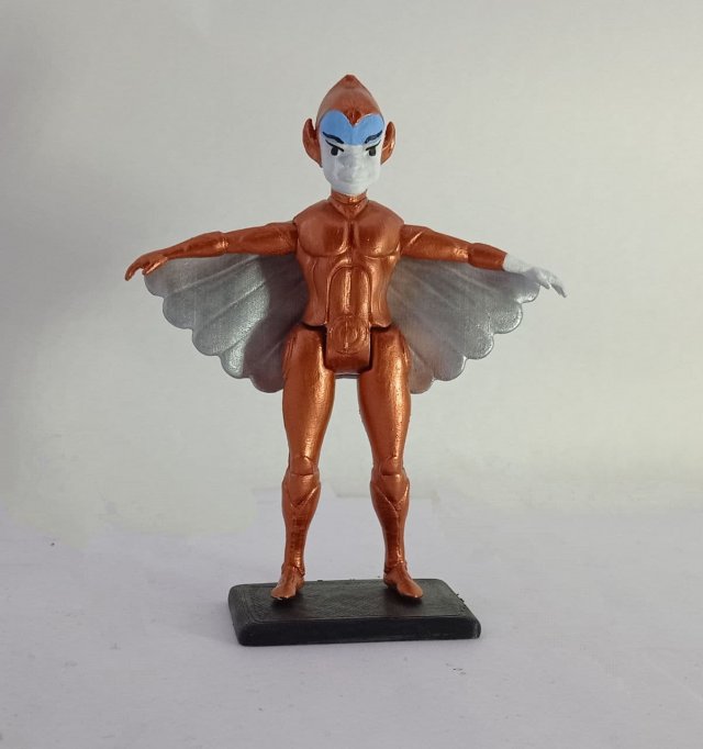 Silverhawks the copper kid toy classic figure Modelo de impresión 3D .c4d .max .obj .3ds .fbx .stl .blend 