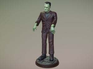 Frankenstein Monster 3D print model 3D Print Model