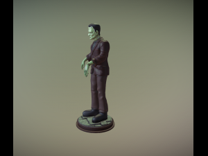Frankenstein Monster 3D print model 3D Принт Модель
