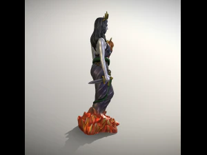 HECATE GODDESS STATUE FOR 3D PRINT 3D Print Model
