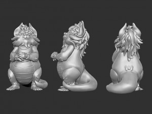 Snarf ThunderCats 3D print model 3D Принт Модель