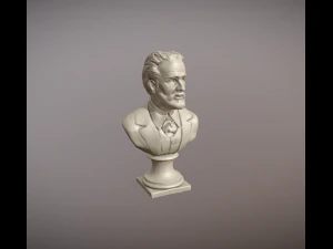 Bust of Tchaikovsky 3D Print Model