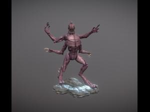 3d pintable monster model 3D Print Model