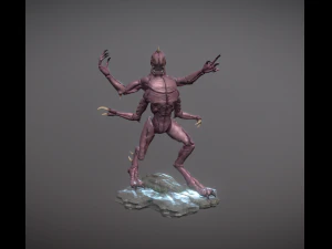 3 boyutlu yazdırılabilir canavar modeli 3D Baskı Modeli