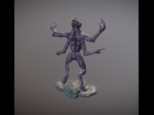 3d pintable monster model 3D प्रिंट मॉडल