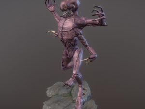 3d pintable monster model 3D प्रिंट मॉडल