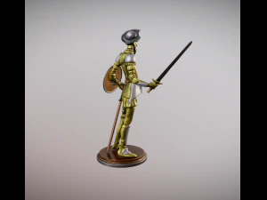 Statue of Don Quixote for 3D printing 3D Print Model