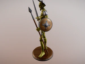 Statue of Don Quixote for 3D printing 3D Print Model
