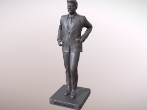 Statue of President John Kennedy 3D Принт Модель